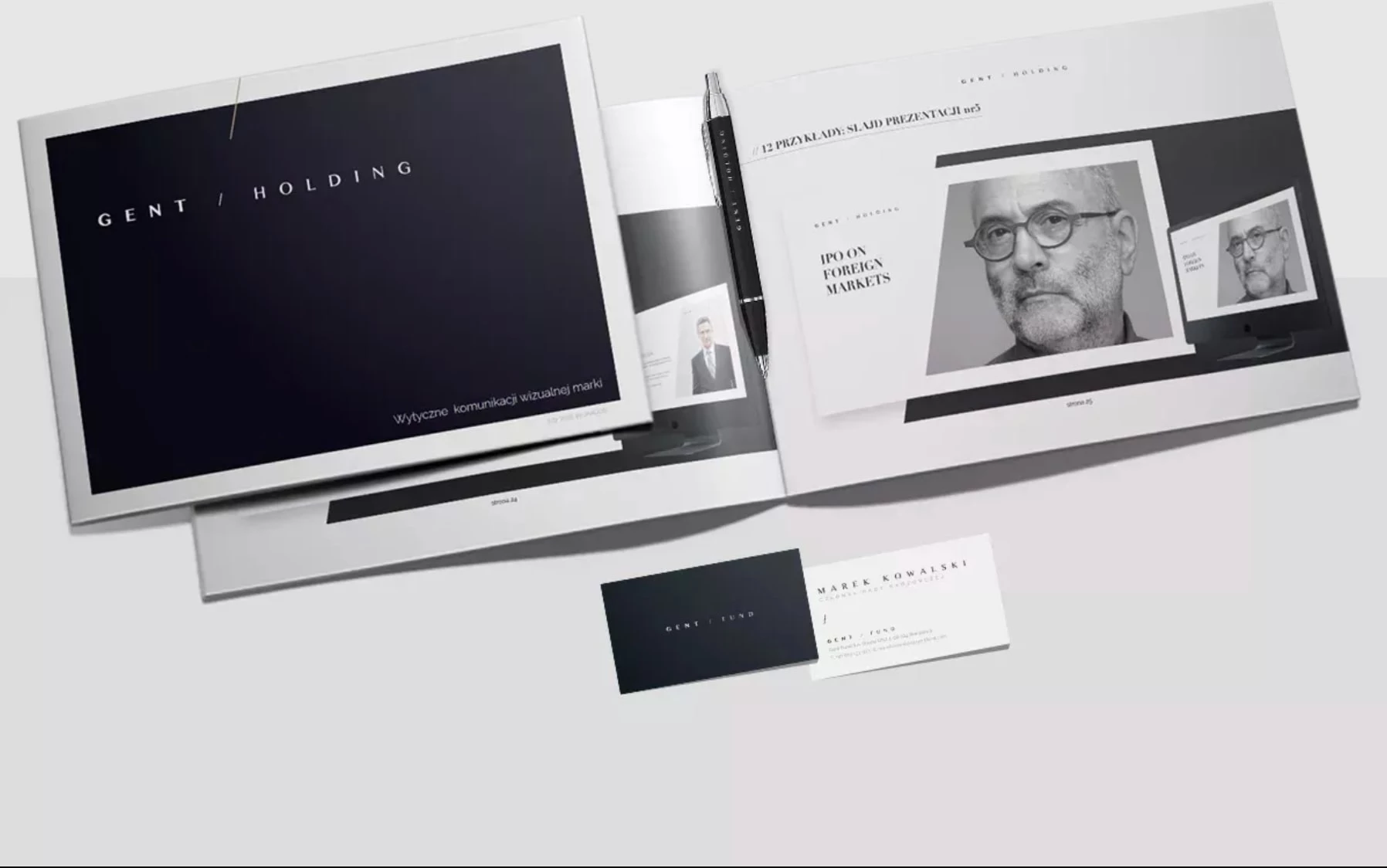 Gent Holding Best Corporate Branding Examples