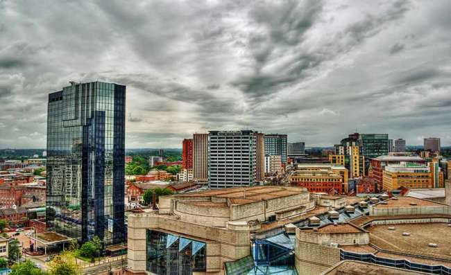 view of Birmingham, UK​