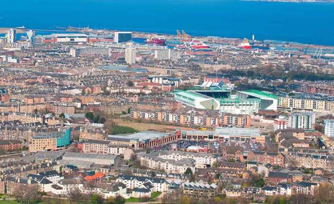 view of Edinburgh, United Kingdom