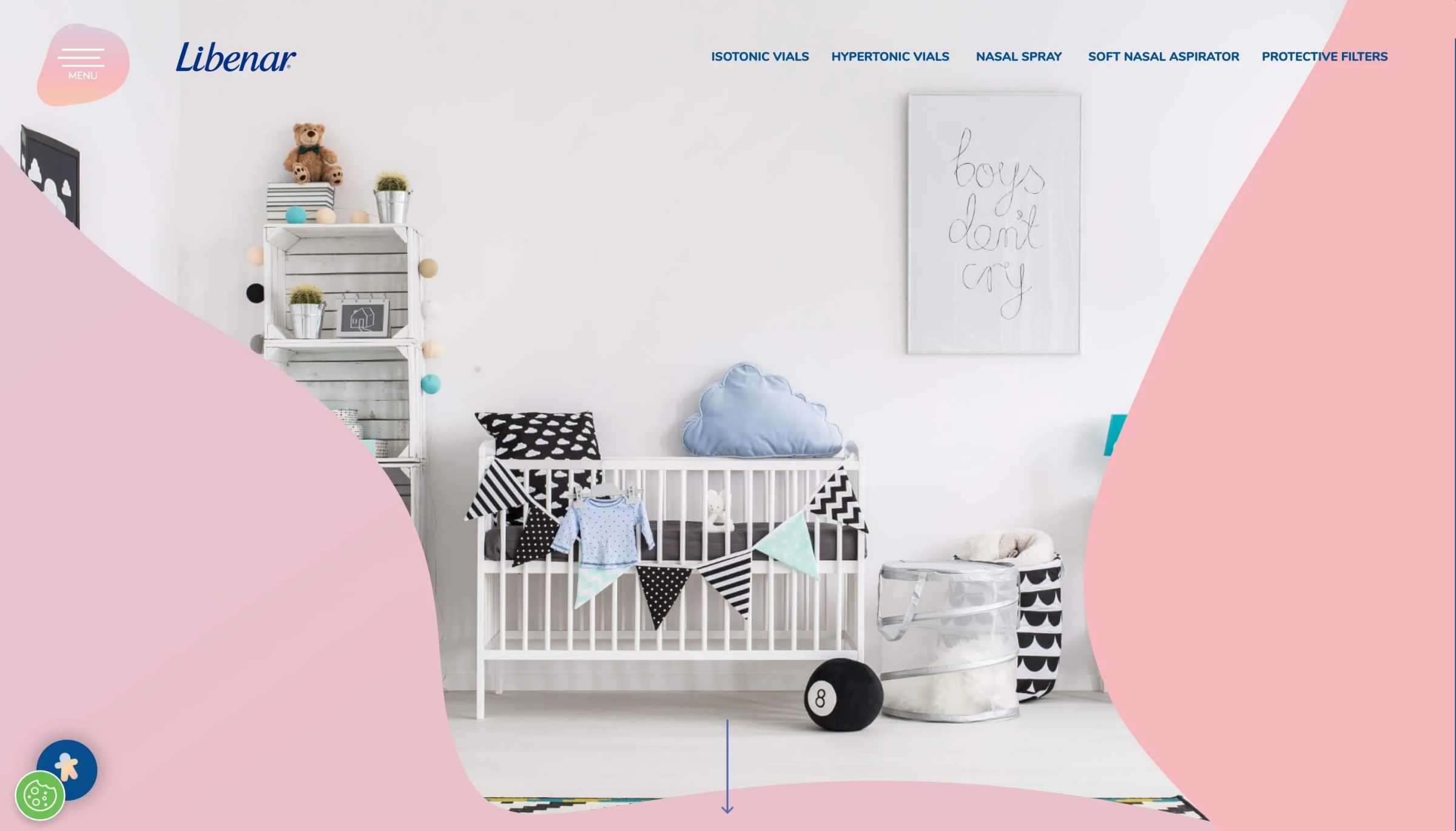 Libenar by Della Nesta dynamic website examples