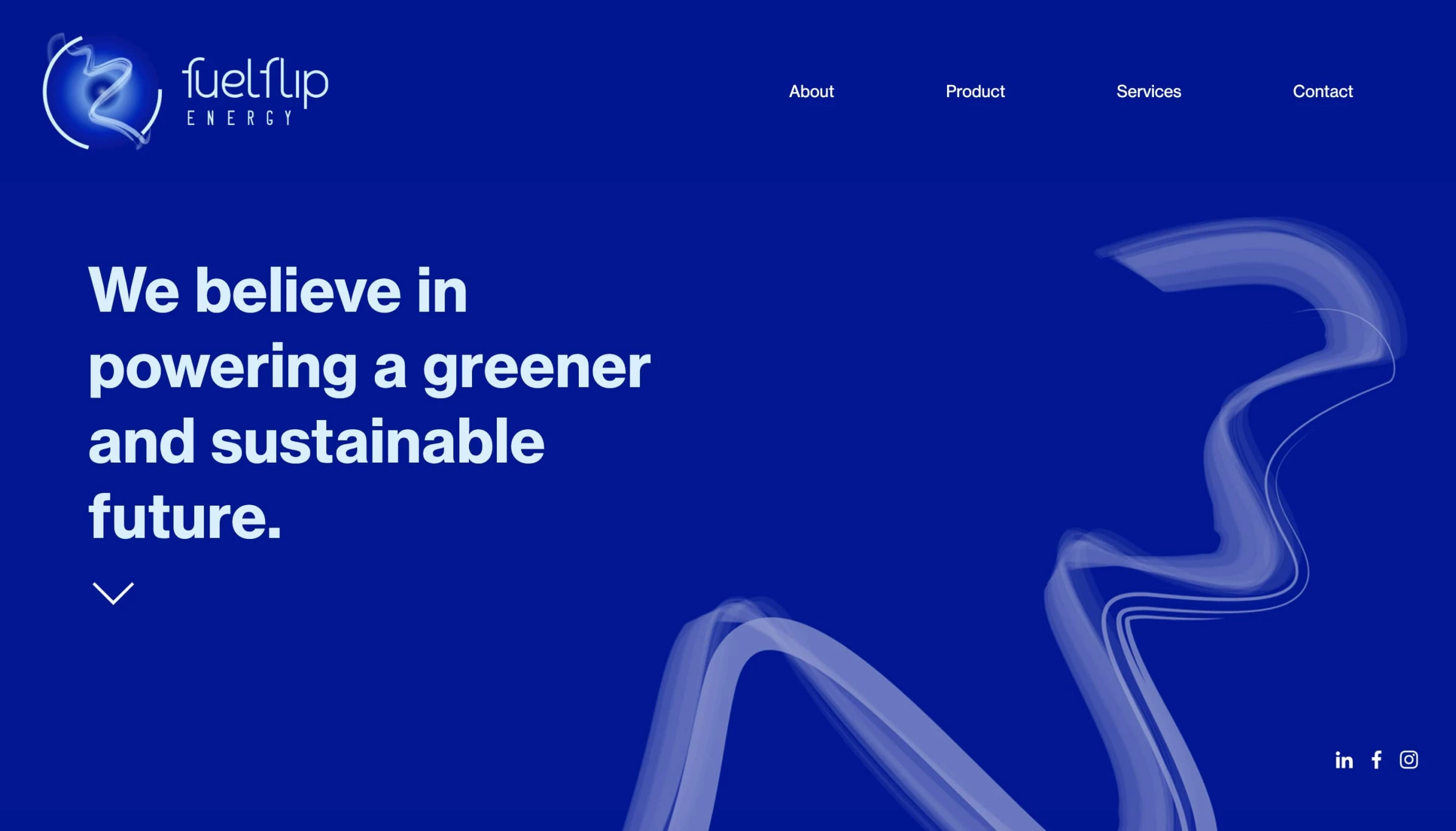 Fuelflip Energy by Grapdes interactive website example
