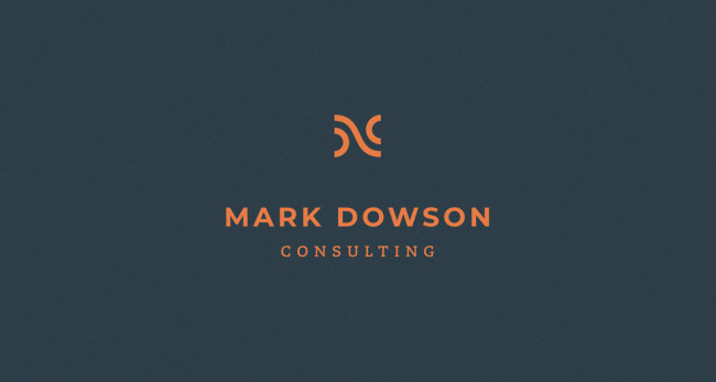 Finance Logo Designs For 2023: Mark Dowson Consulting by Giacomo Urgeghe