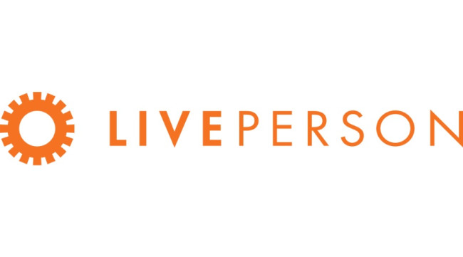 LivePerson orange logo on white background