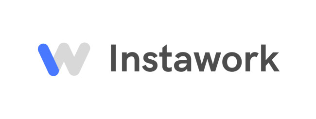 Instawork logo horizontal layout