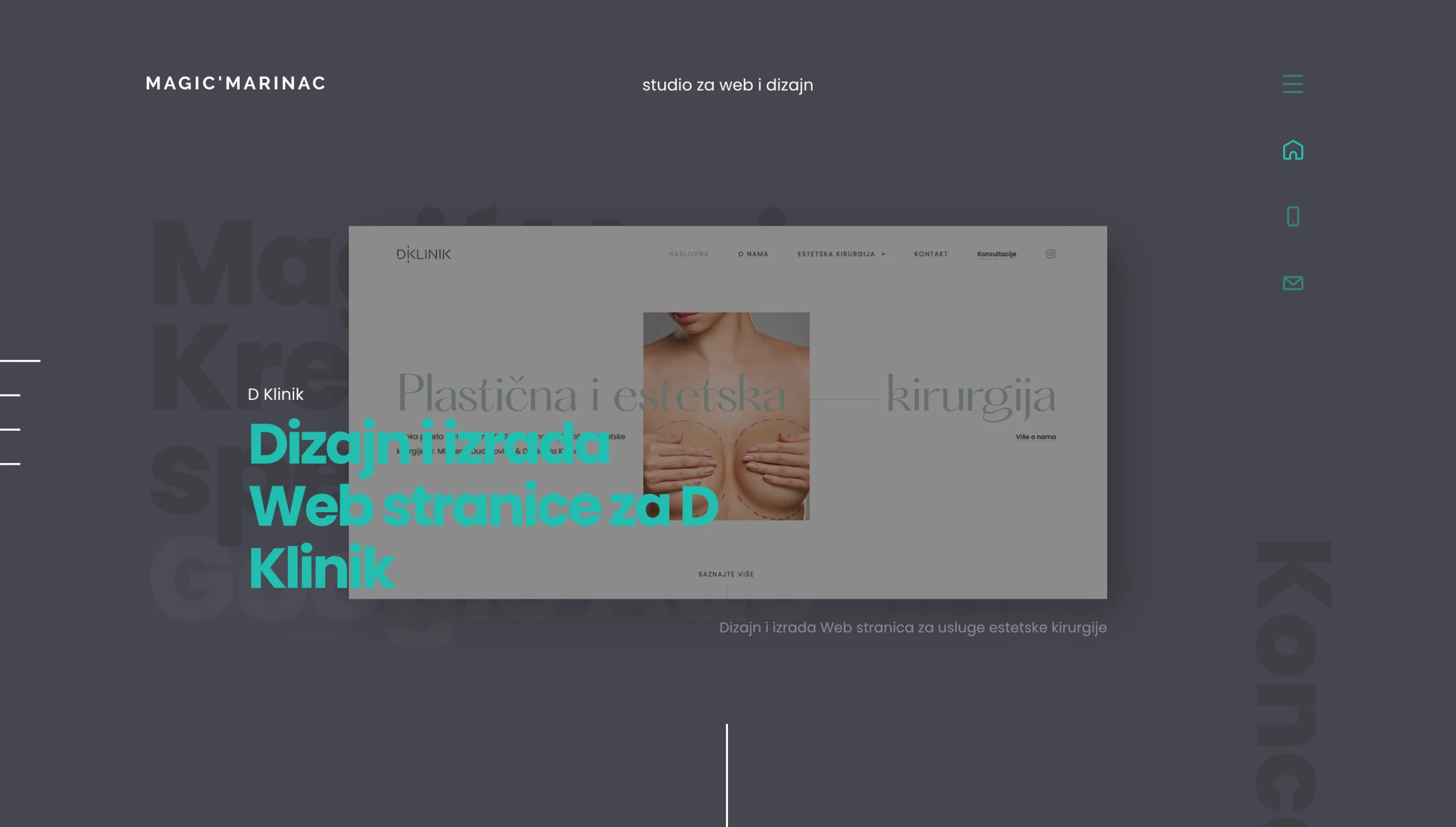 MagicMarinac is a Zagrab-based creative studio MagicMarinac - best scrolling websites