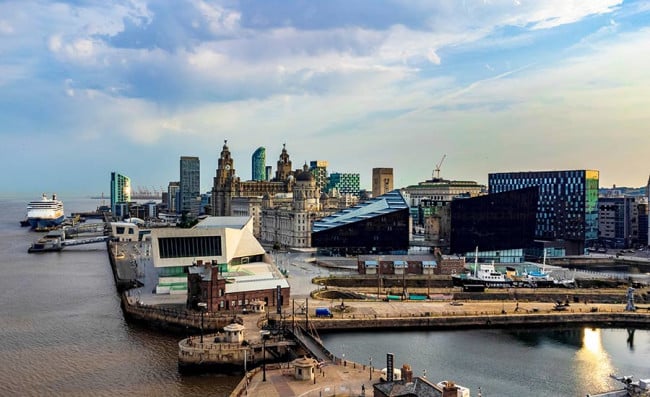 Liverpool’s waterside view