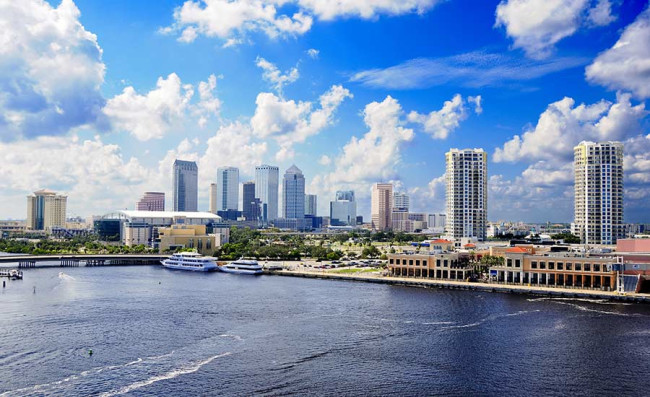 Tampa’s downtown skyline