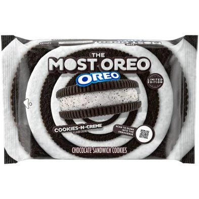 Packaging for limited-edition flavor "The Most Oreo Oreo"