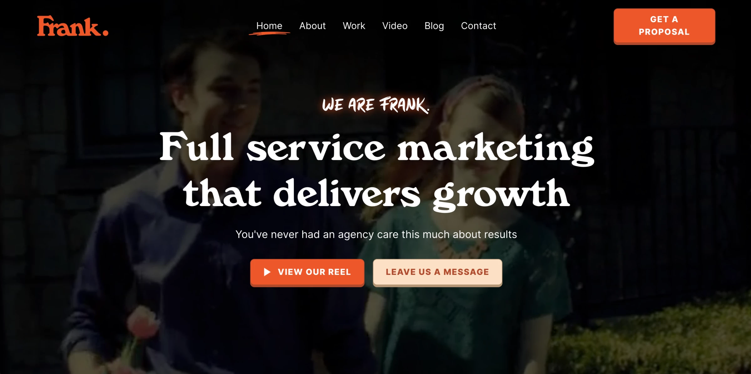 Frank. - best agencies to hire