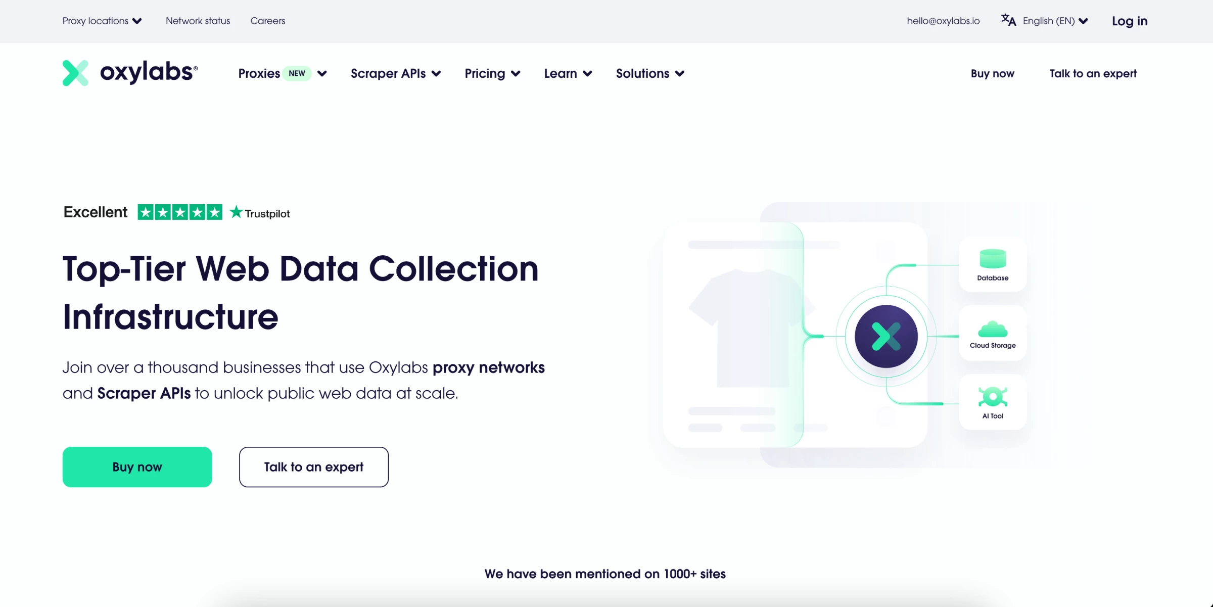 Oxylabs - datacenter proxies