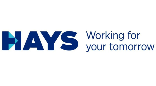 Hays logo in a white background