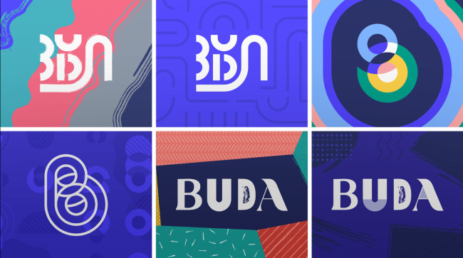 BUDA by Once Storytelling logo rebranding examples