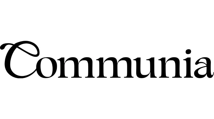 Communia black logo Communia black logo