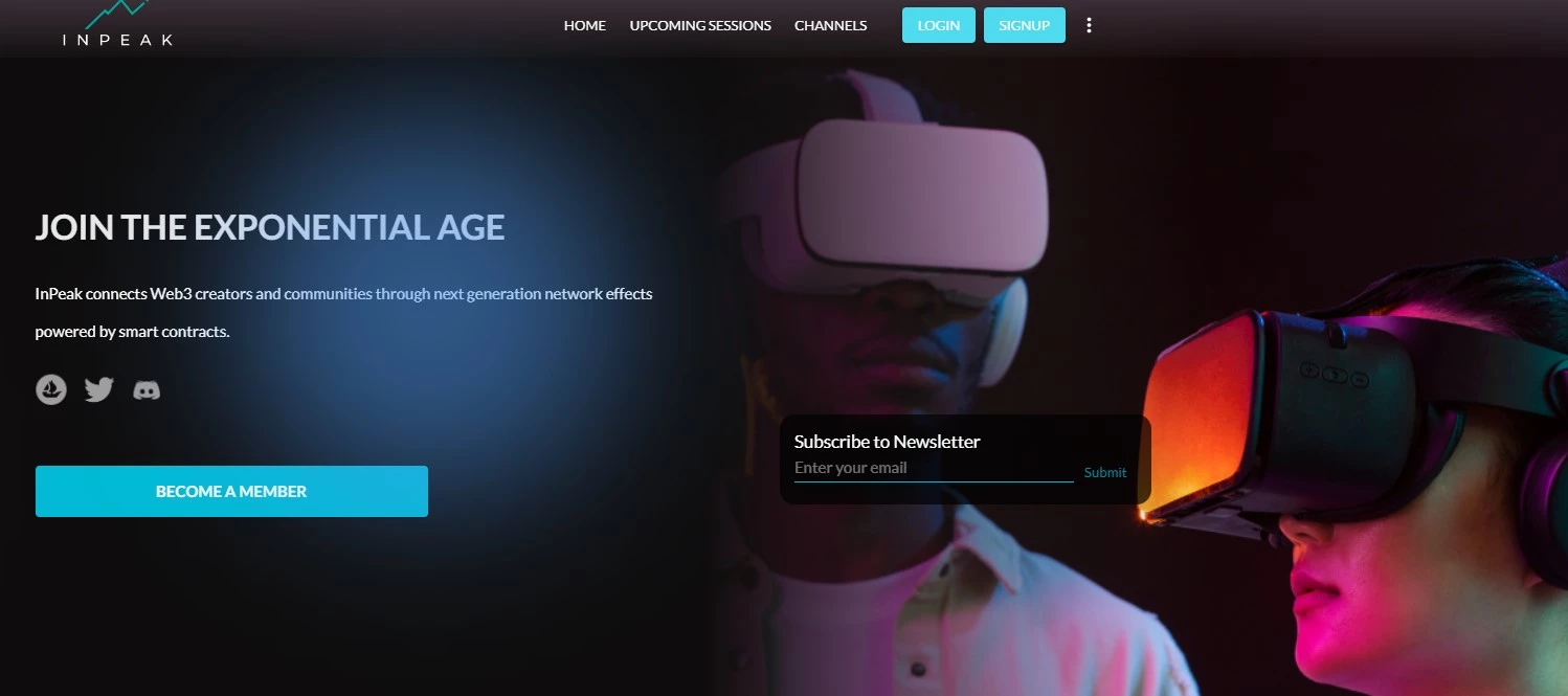 InPeak website