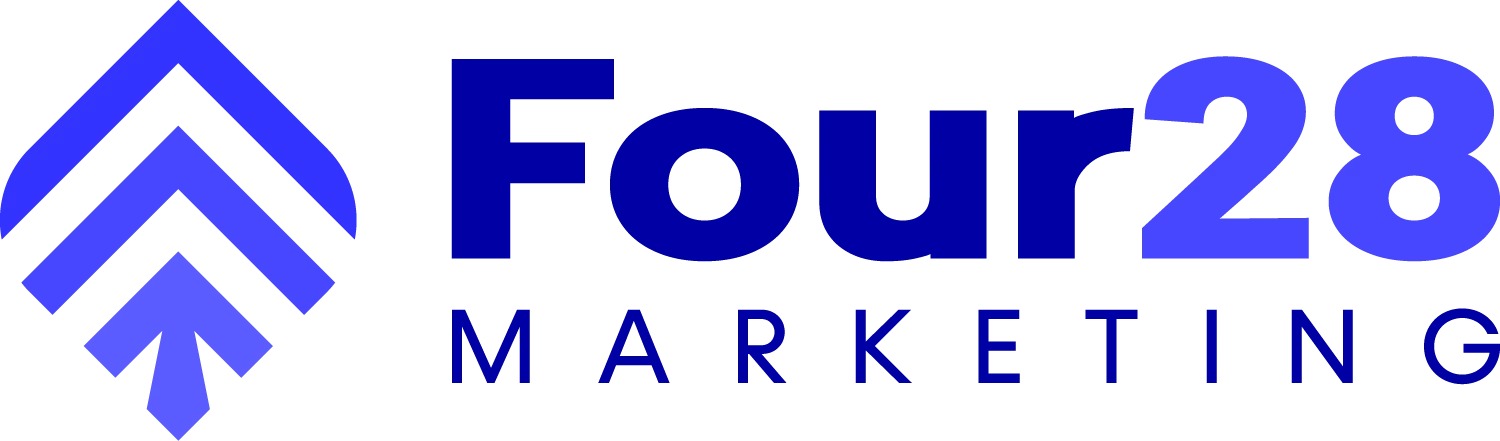 Logo for four28 Marketing