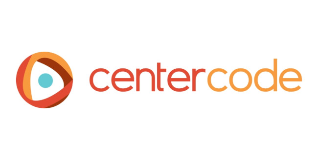 A logo of the Centercode SaaS platform on a white background.