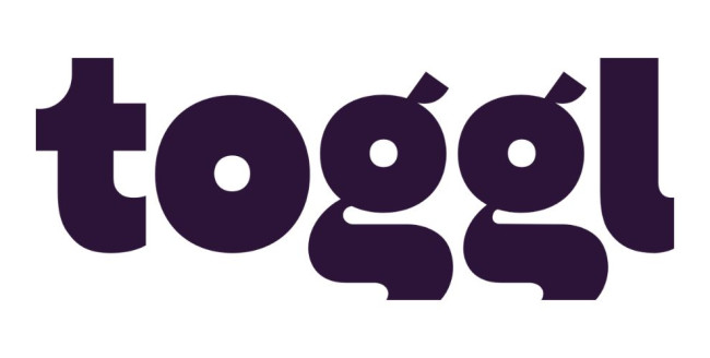 Toggl logo on a white background