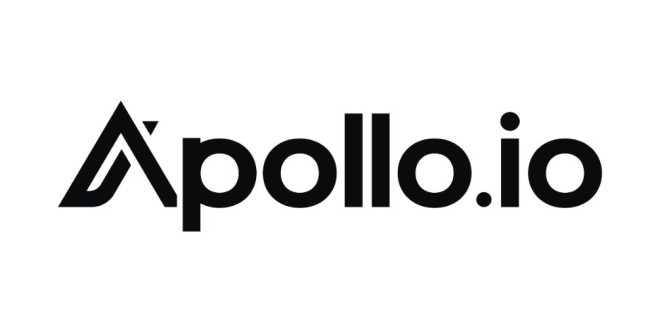 Apollo.io logo on a white background