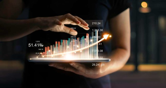 eCommerce Small Business Revenue Growth Tablet