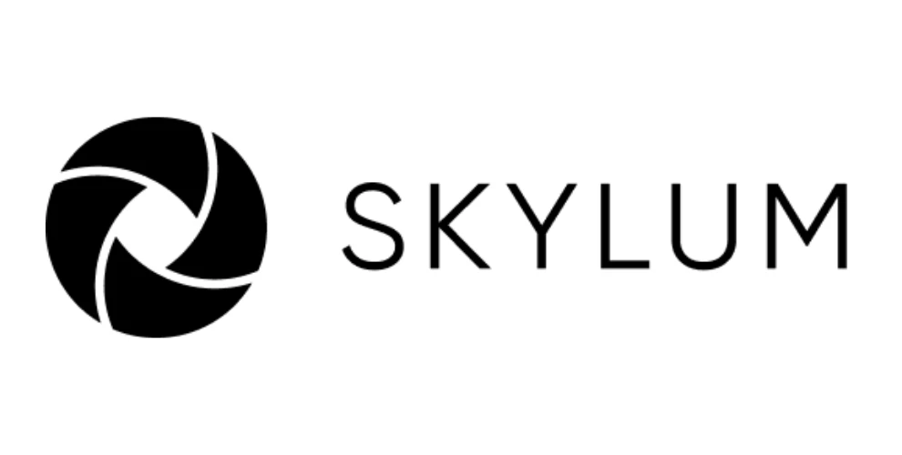 The logo of Skylum on a white background