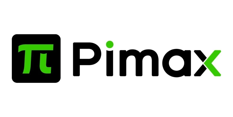 Pimax logo on a white background