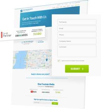 Website Contact Us Page