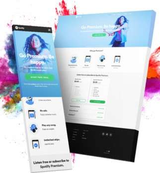 Web Design Bold Colors