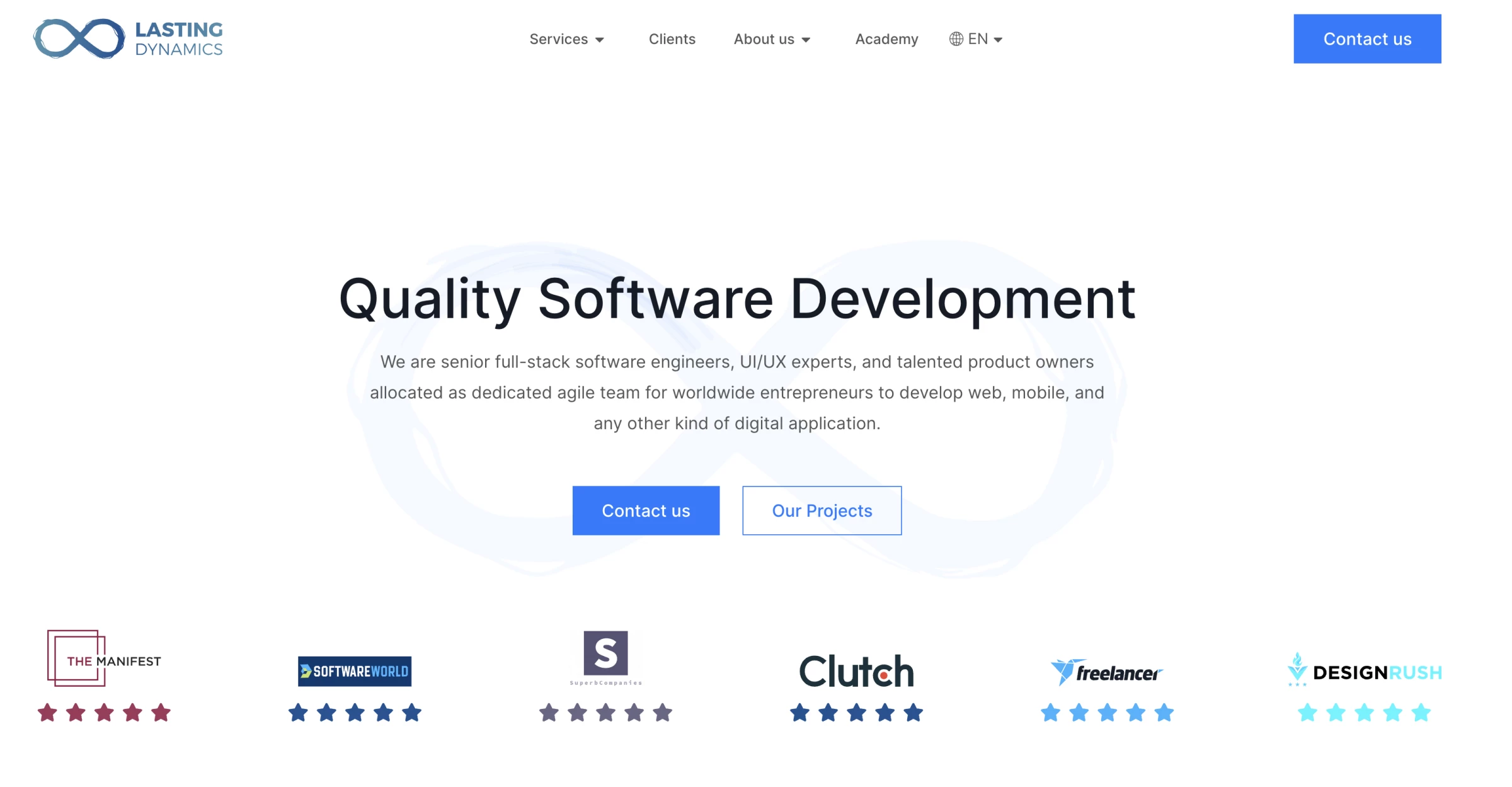Website Overview of Lasting Dynamics