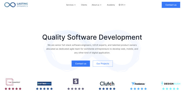 Website Overview of Lasting Dynamics