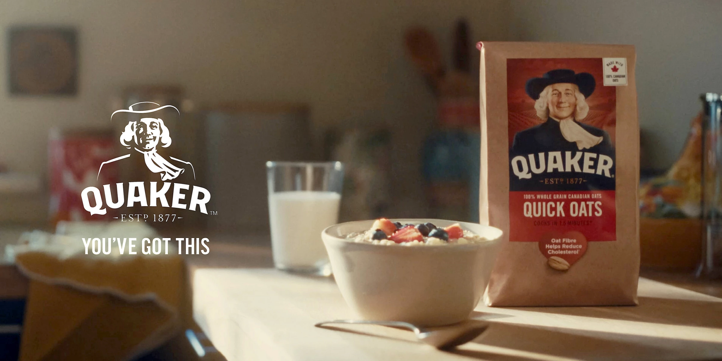 Quaker embarks on its first global platform in a branding effort to connect with old and new consumers.