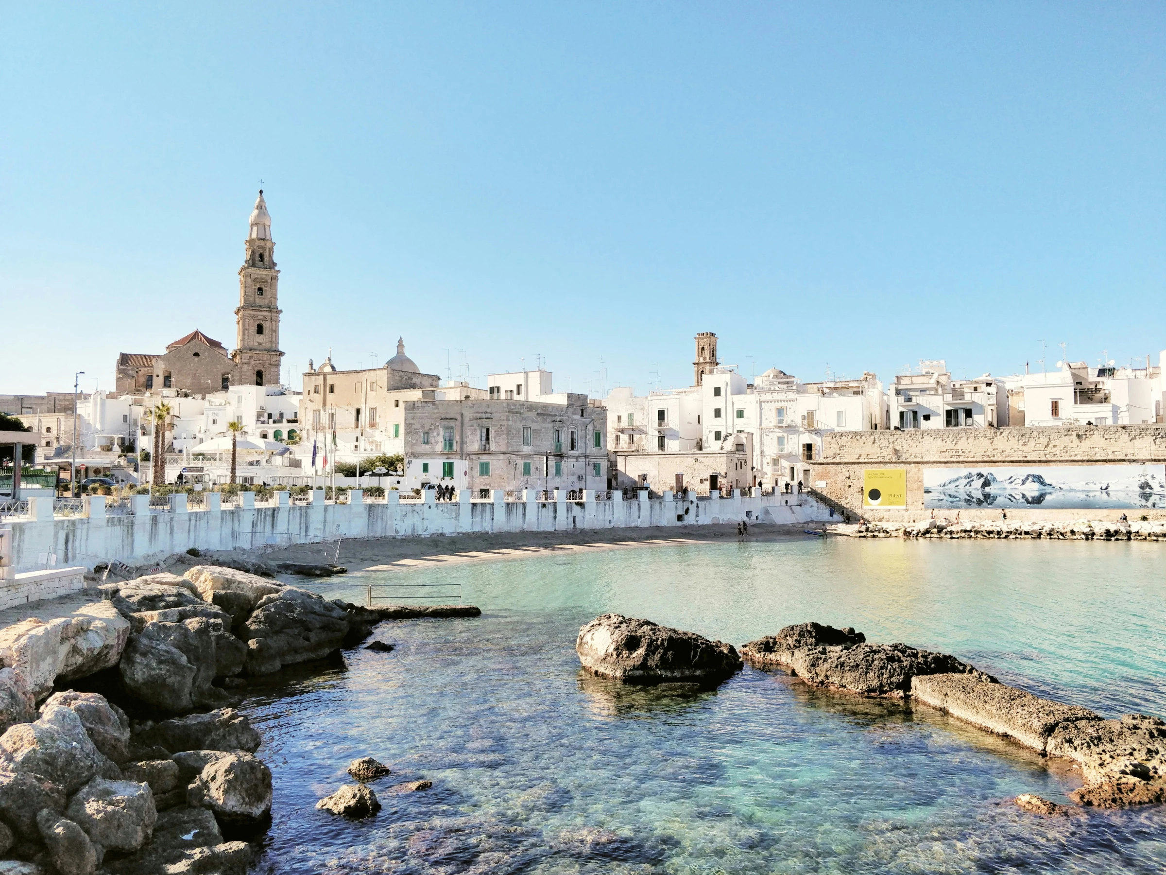 Bari is a peaceful place to work.