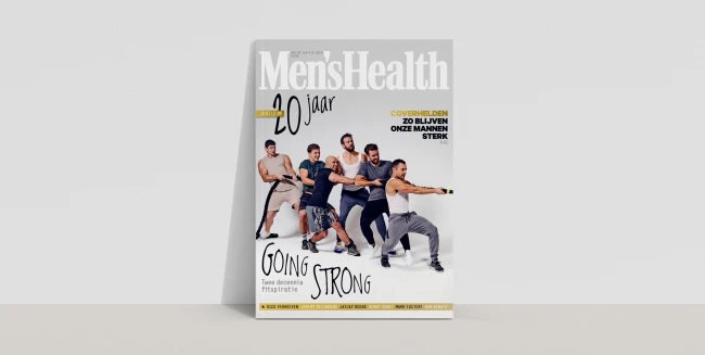 Men's Health print design