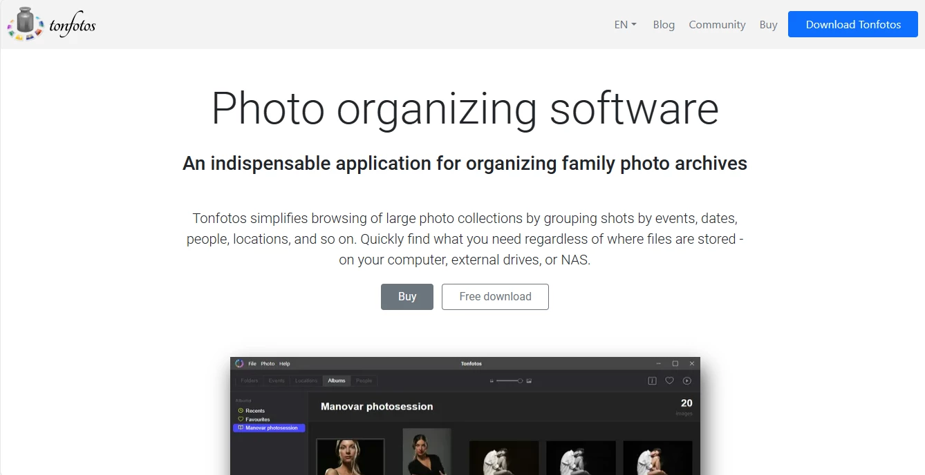 best photo management software – ACDSee best photo management software: screenshot of ACDSee homepage
