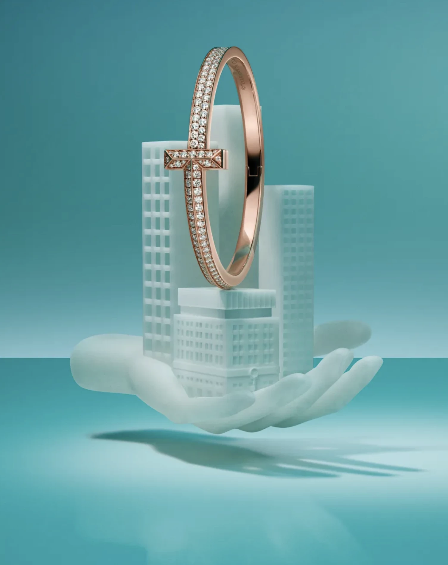 'With Love, Since 1837' Campaign, Tiffany's Bracelet Image of the Tiffany's bracelet from the 'With Love, Since 1837' campaign