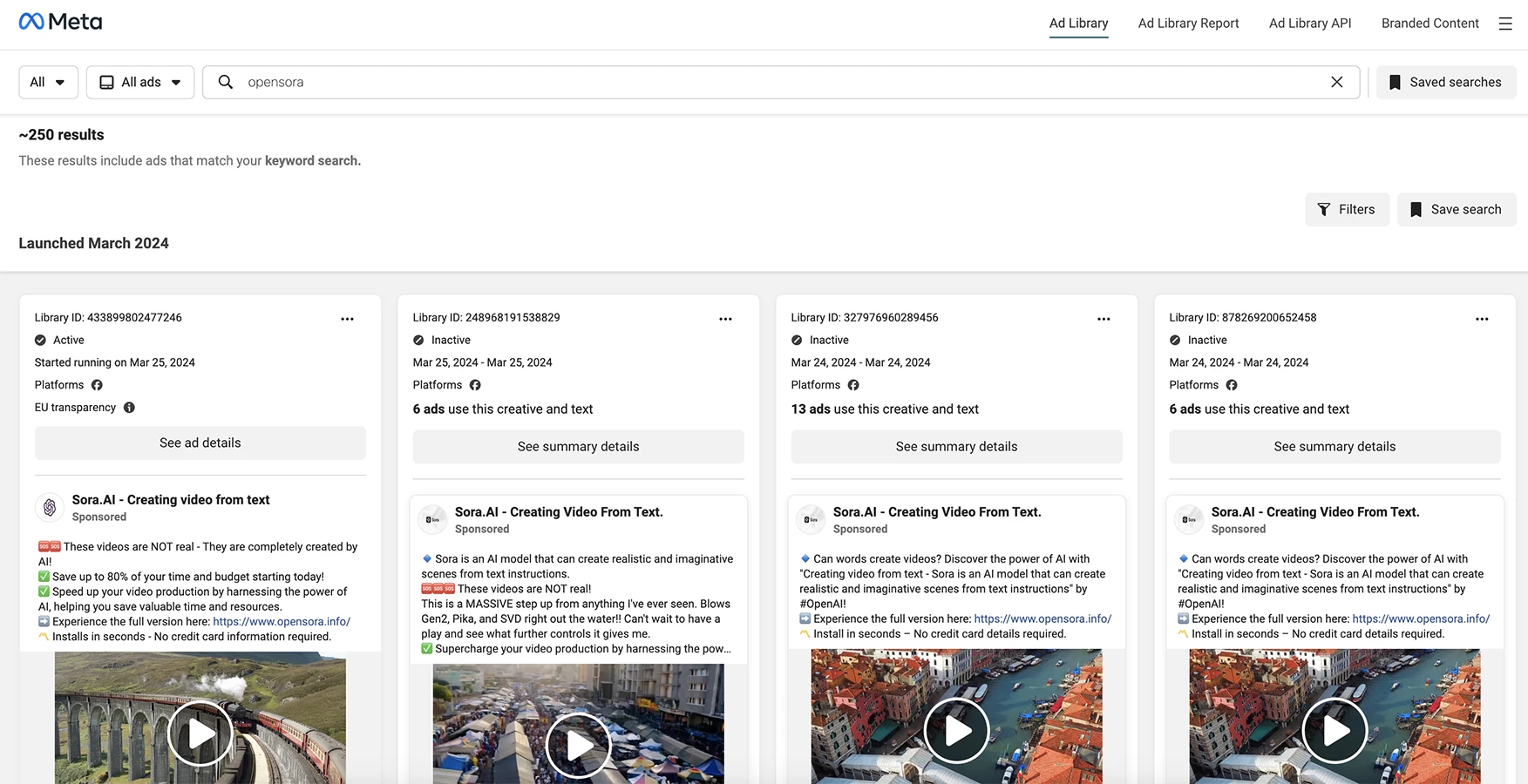 Meta's Ad Library