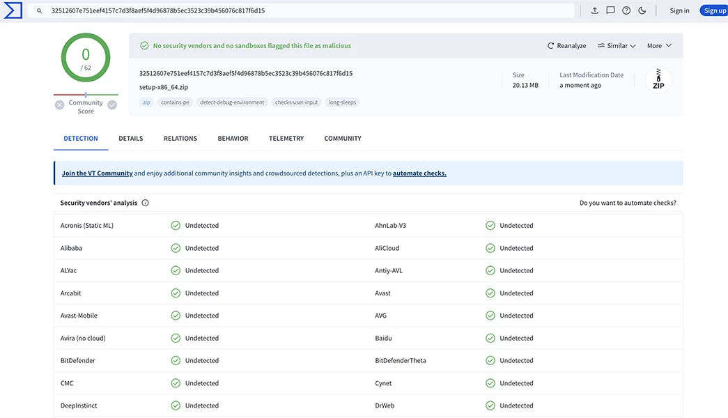 Antiviruses Don't Recognize Fake Sora Software