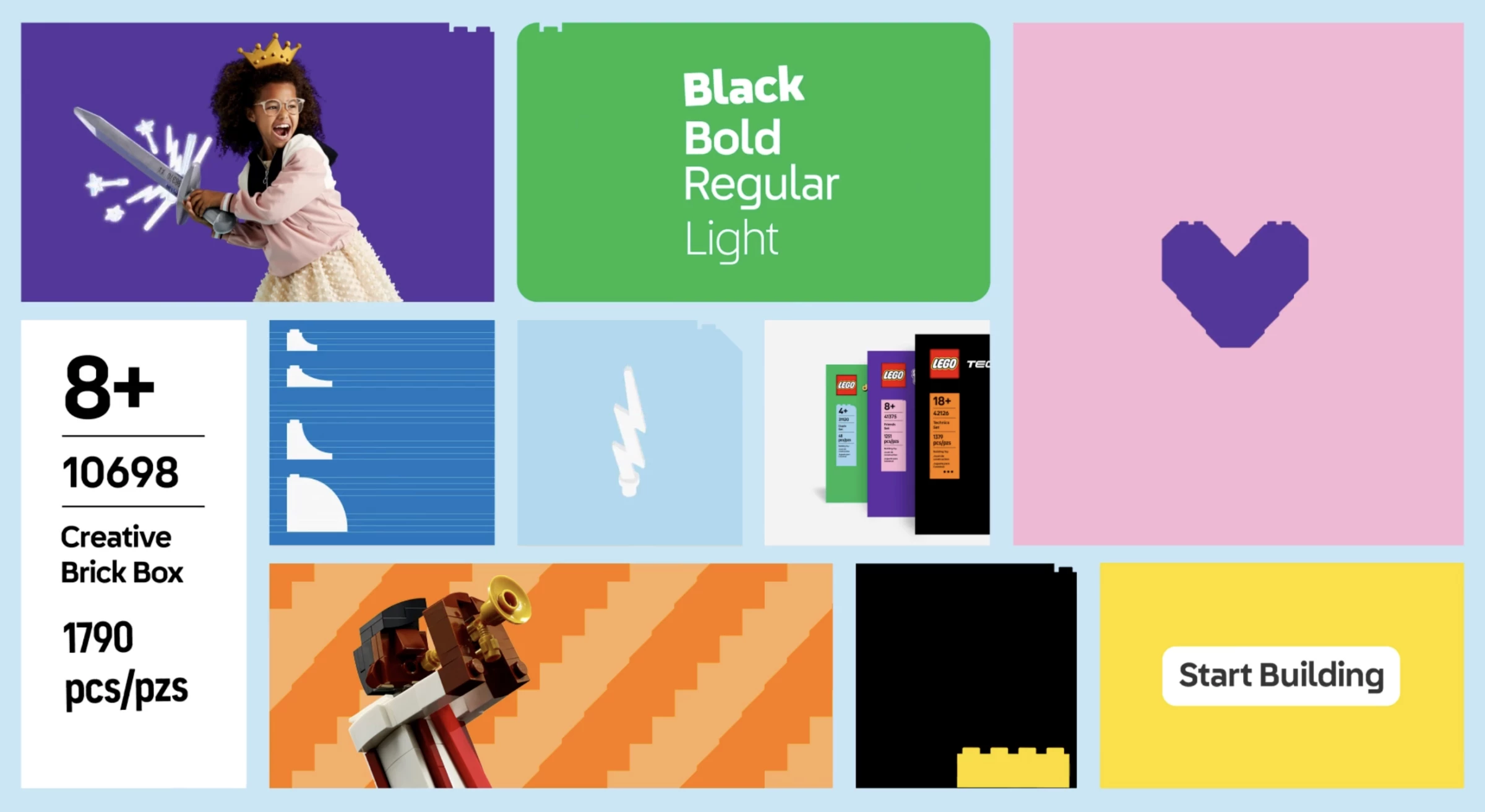 LEGO's new brand DNA is centered on play and education.