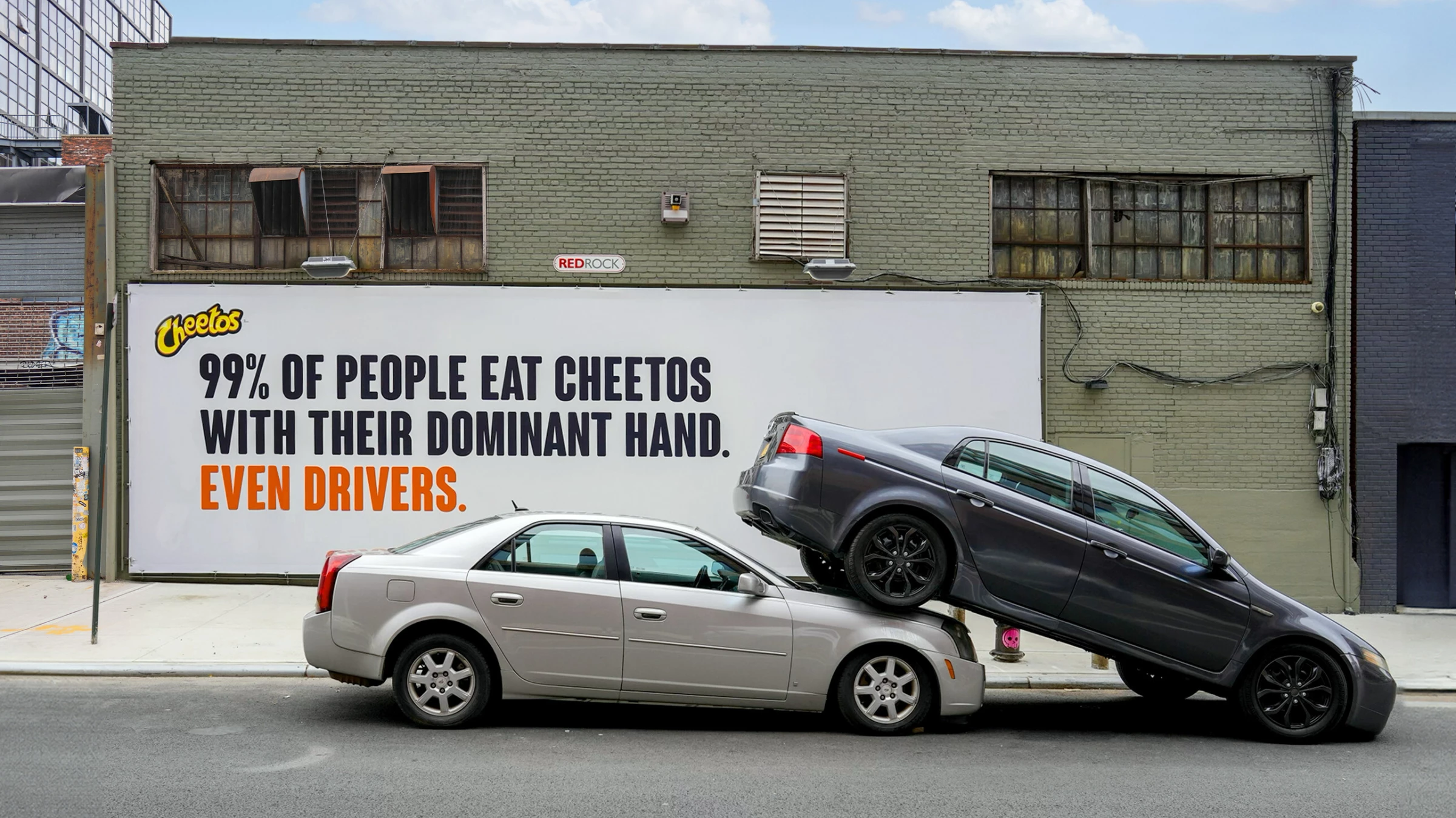 Cheetos 'Other Hand' Billboard | Source: PR Newswire