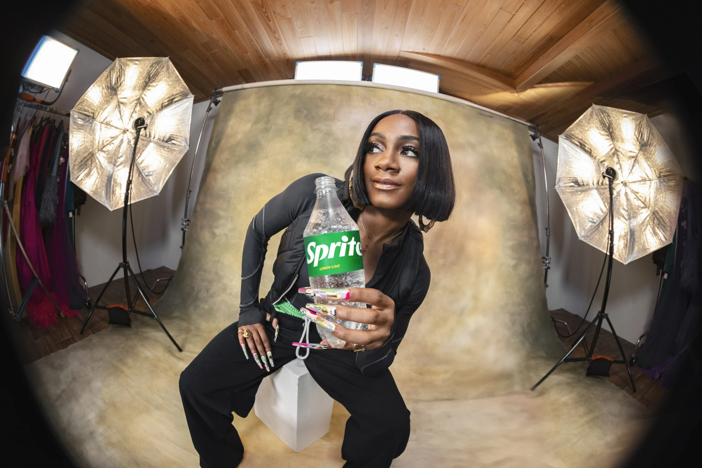 Sha'Carri Richardson in Sprite's New 'Obey Your Thirst' Campaign Sha'Carri Richardson will also be featured in Sprite's new "Obey Your Thirst" campaign.