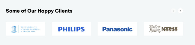 cmsMinds clients list, sourced from the cmsMinds website