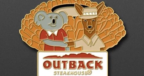 Outback will also be giving away commemorative pins to customers dining in the restaurant on Mate Day.