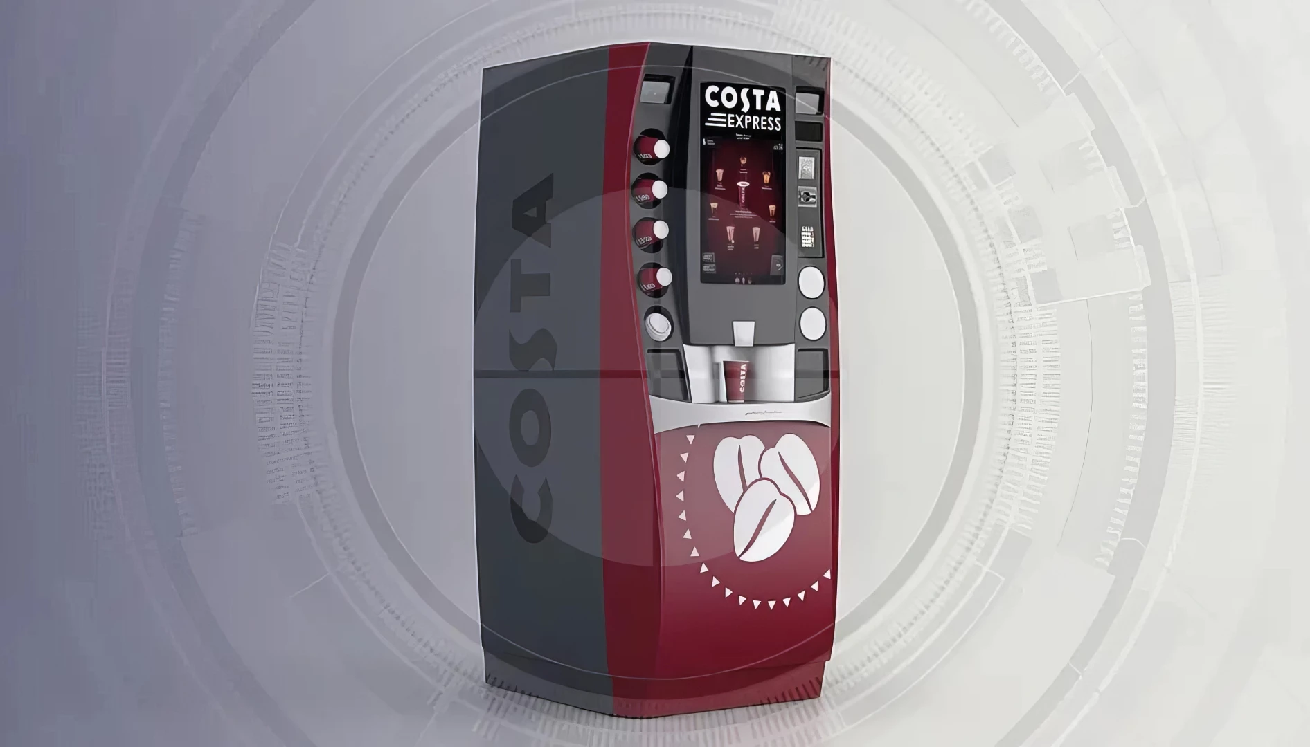 Costa Coffee Hero project from Eseye