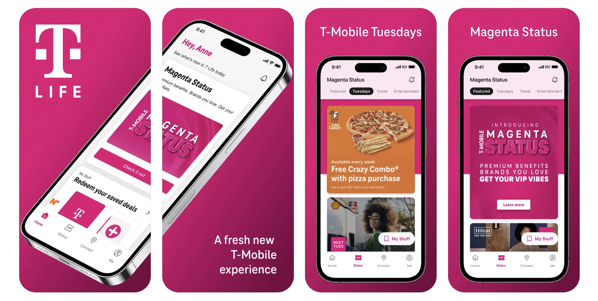 Brands can also advertise on T-Mobile Tuesdays on the T Life app.