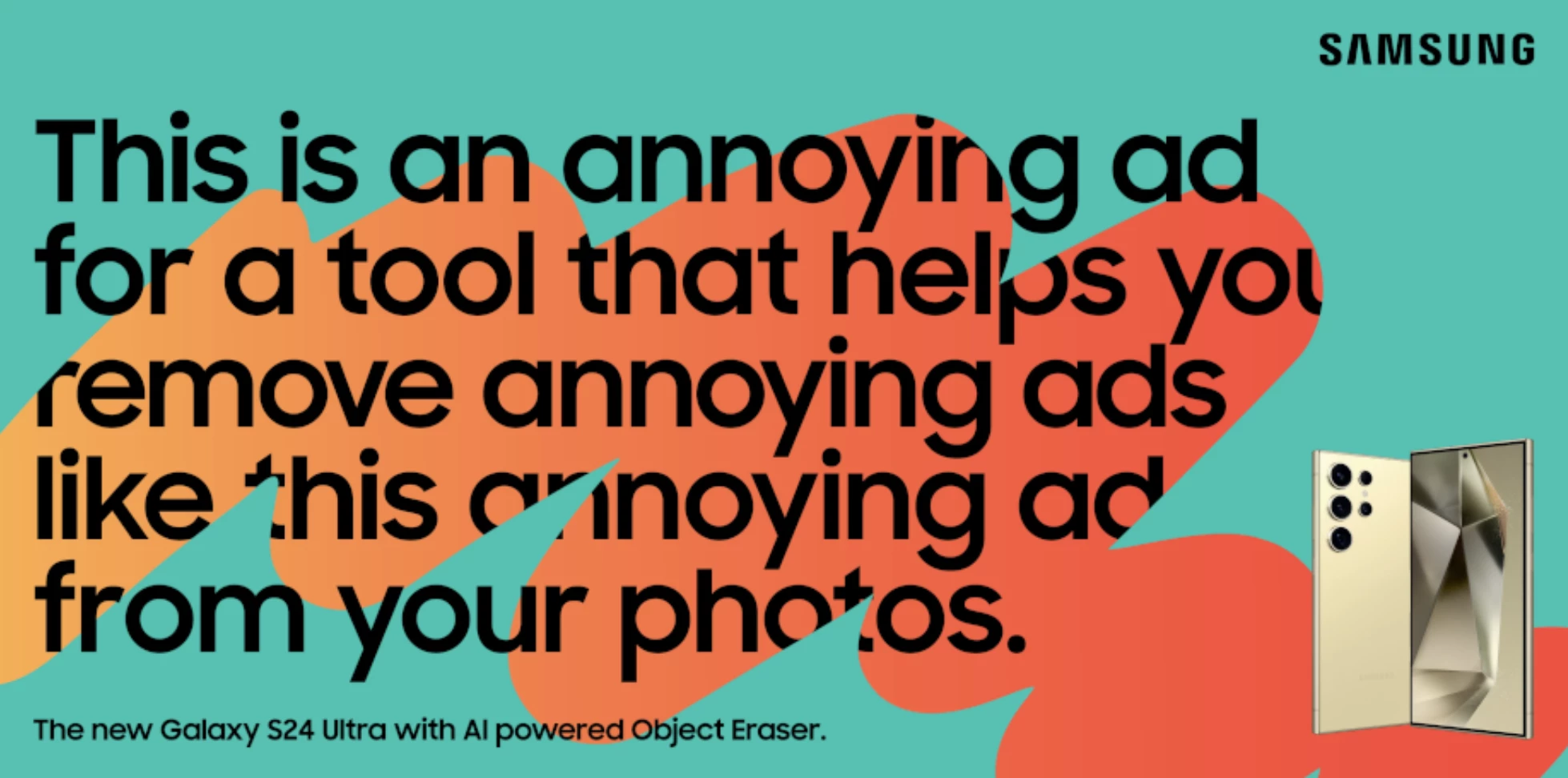 Samsung's 'Annoying Ads' | Source: Samsung