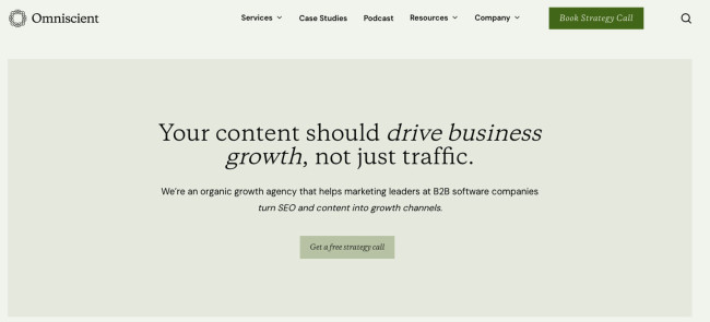 omniscient-digital Omniscient Digital homepage-screenshot