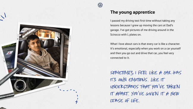 An Excerpt from HobbyWagen's Story | Source: Volkswagen