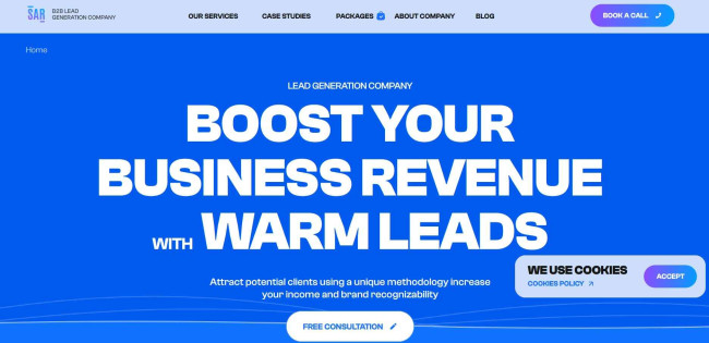 salesar SalesAR homepage-screenshot