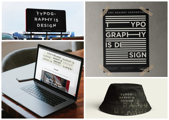 Sophia Presley wins best print design for "Typography Is Design."