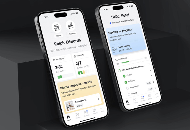 Glow Design Agency wins best app design for Welcome Renovation.