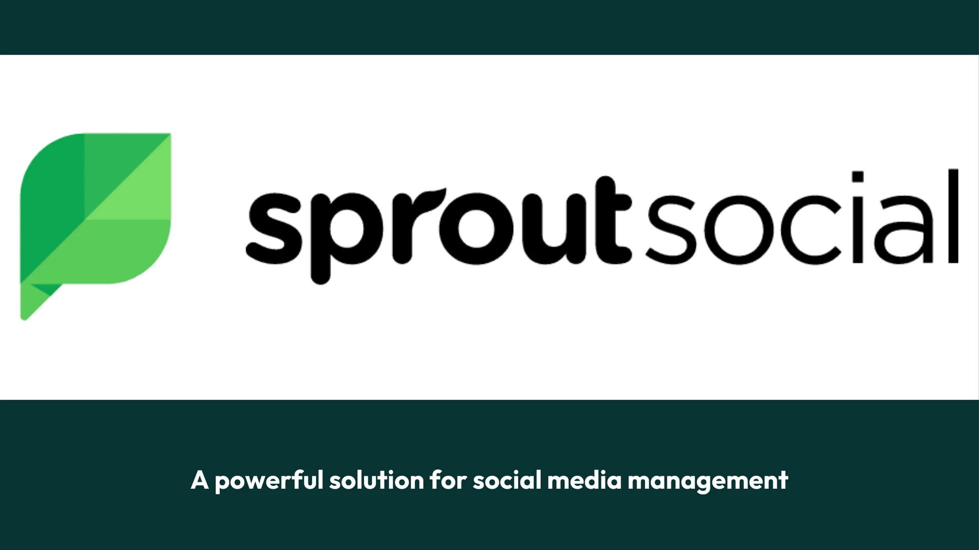 Best eCommerce Tools - Sprout Social